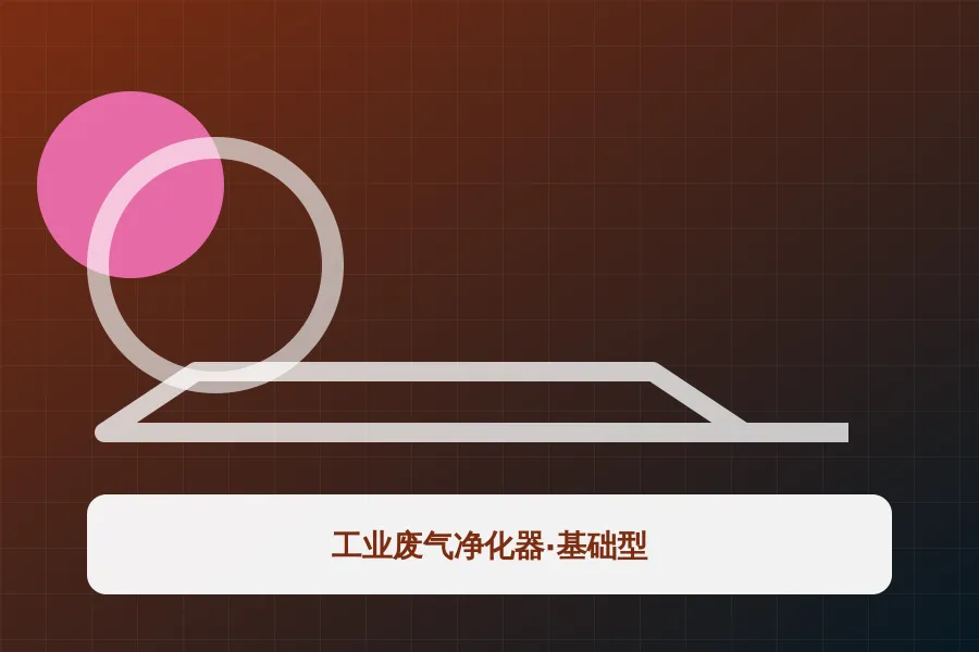 工业废气净化器·基础型应用示意图
